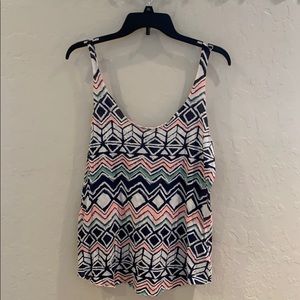 BDG colorful patterned tank top Sz Large